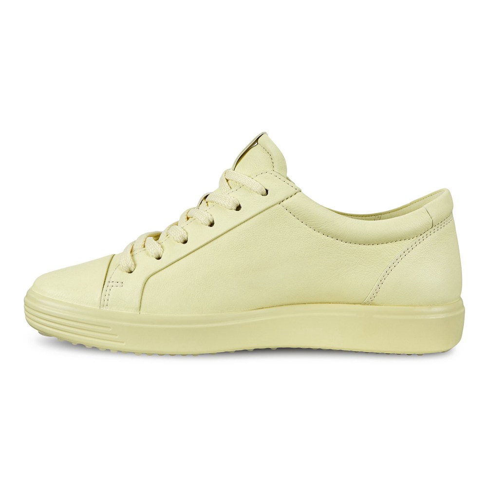 Tenis Mujer - ECCO Soft 7 - Amarillos - WEN185246